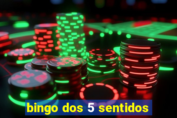 bingo dos 5 sentidos